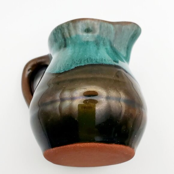 Blue Mountain Style Pottery Milk Server MOOSE FACTORY ONTARIO Marking Glazed - Picture 8 of 9